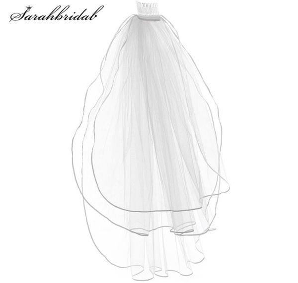 4 colors bridal veils with comb 3t tulle ribbon edge wedding accessories shoulder length veils in stock 110547289487, Black
4 colors bridal veils with comb 3t tulle ribbon edge wedding accessories shoulder length veils in stock 110547289487, Black