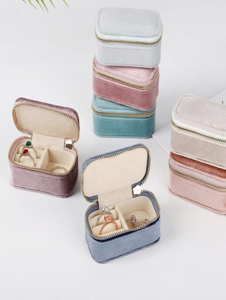 jewelry boxes mini box for women travel portable studs earrings ring necklace organizer veet packaging display amp dr5643098, Black;white
jewelry boxes mini box for women travel portable studs earrings ring necklace organizer veet packaging display amp dr5643098, Black;white