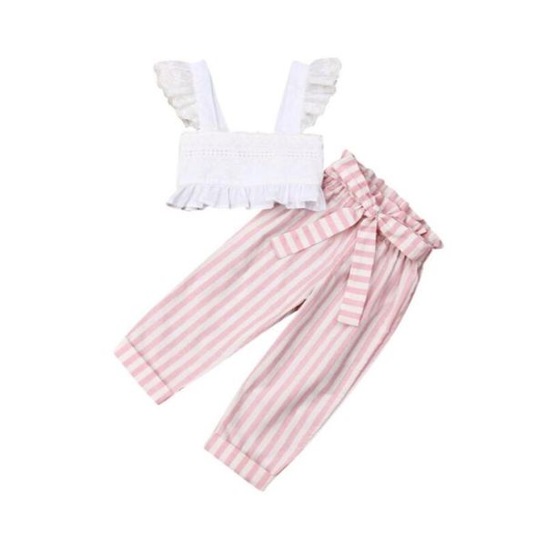 cute toddler baby girls kids outfits clothes strap long pants trousers sets fashion girls party suit6195823, White
cute toddler baby girls kids outfits clothes strap long pants trousers sets fashion girls party suit6195823, White
