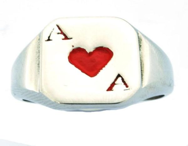 fanssteel stainless steel jewelry vets ace of spade gamble heart of ace biker ring love ring gift for sisters fsr08w89r74083504853656, Silver
fanssteel stainless steel jewelry vets ace of spade gamble heart of ace biker ring love ring gift for sisters fsr08w89r74083504853656, Silver