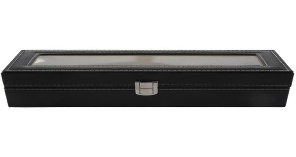 watch case leather watch box jewelry box gift for men 6 compartments black4991986, Black;blue
watch case leather watch box jewelry box gift for men 6 compartments black4991986, Black;blue