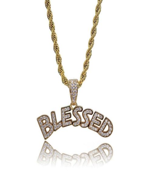18k gold plated copper letters blessed pendant necklaces luxury exquisite grade quality bling zircon paved hip hop necklaces jewel3505631, Silver
18k gold plated copper letters blessed pendant necklaces luxury exquisite grade quality bling zircon paved hip hop necklaces jewel3505631, Silver