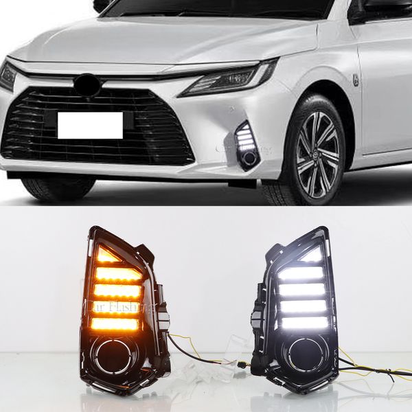 1 set led daytime running light for toyota yaris ativ vios 2023 dynamic turn signal relay car led drl day light fog lamp
1 set led daytime running light for toyota yaris ativ vios 2023 dynamic turn signal relay car led drl day light fog lamp