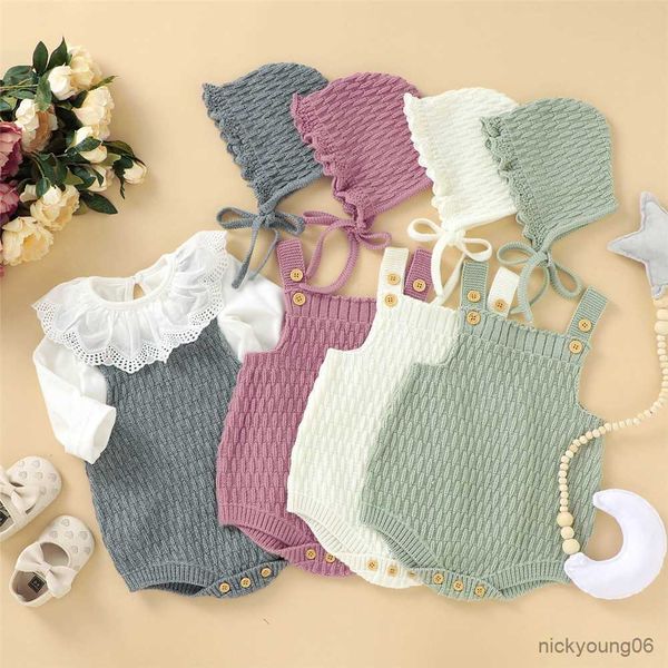 clothing sets 2pcs set baby knitted romper clothes cotton triangle crotch button one-piece jumpsuitandhats boys girls outfits, White
clothing sets 2pcs set baby knitted romper clothes cotton triangle crotch button one-piece jumpsuitandhats boys girls outfits, White