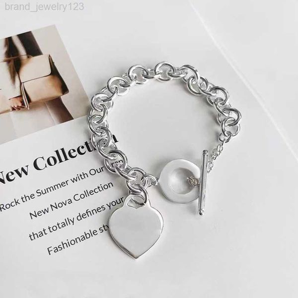 classic 925 sterling silver return to heart charm bracelet birthday jewelry gift for women supports dropshipping, Black
classic 925 sterling silver return to heart charm bracelet birthday jewelry gift for women supports dropshipping, Black
