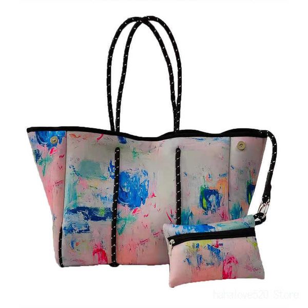 women's shoulder bag handbag neoprene beach tote large capacity ladies mommy fashion shopping 0601
women's shoulder bag handbag neoprene beach tote large capacity ladies mommy fashion shopping 0601