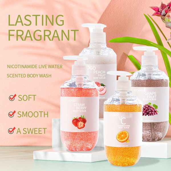 cross-border foreign trade yass fruit fragrance bath salt body scrub body wash custom body washoem oem
cross-border foreign trade yass fruit fragrance bath salt body scrub body wash custom body washoem oem