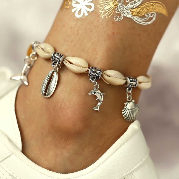 anklets boho shell anklets for women bohemian metal whale tail shell dolphin pendant ankle bracelet foot summer beach barefoot on leg aa2305, Red;blue
anklets boho shell anklets for women bohemian metal whale tail shell dolphin pendant ankle bracelet foot summer beach barefoot on leg aa2305, Red;blue