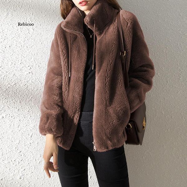 fur women coats and jackets winter thick fleece solid turtleneck women jacket blazer warm casual zipper coat office lady veste, Black
fur women coats and jackets winter thick fleece solid turtleneck women jacket blazer warm casual zipper coat office lady veste, Black