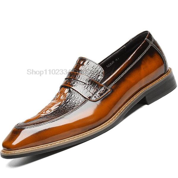 crocodile print mens loafers genuine calf leather black brown men dress shoes designer handmade slip on male wedding oxford shoe
crocodile print mens loafers genuine calf leather black brown men dress shoes designer handmade slip on male wedding oxford shoe