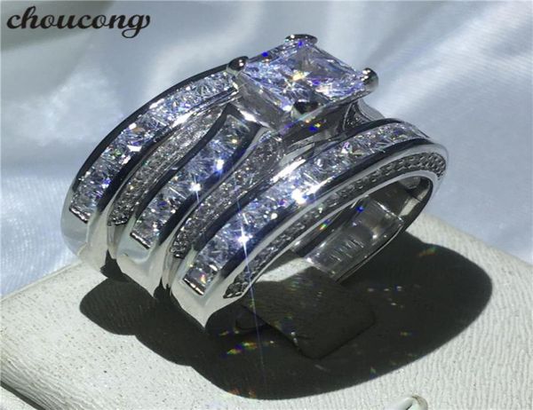 choucong women men jewelry 3in1 wedding ring 14kt whiteyellow gold filled princess cut diamond engagement band rings2222712, Slivery;golden
choucong women men jewelry 3in1 wedding ring 14kt whiteyellow gold filled princess cut diamond engagement band rings2222712, Slivery;golden