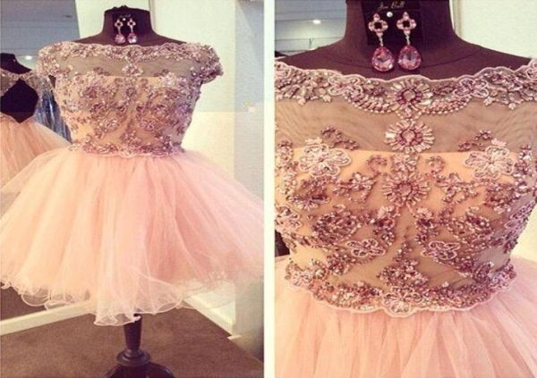 actual image 2016 homecoming dresses capped sleeve beaded tulle vestido de festa prom gowns party homecoming graduation gown5372141, Blue;pink
actual image 2016 homecoming dresses capped sleeve beaded tulle vestido de festa prom gowns party homecoming graduation gown5372141, Blue;pink