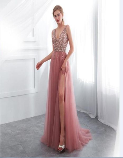 2018 new coral long prom party gowns off shoulder deep v neckline prom dress tulle beaded crystal formal evening gown in st2311117, Black
2018 new coral long prom party gowns off shoulder deep v neckline prom dress tulle beaded crystal formal evening gown in st2311117, Black