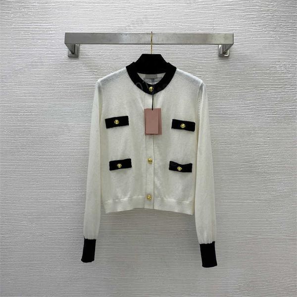cardigan sweater women 100% cashmere fabric sweaters patchwork buttons crew neck long sleeve knitwear designer jumper womens thin knit shir, White;black
cardigan sweater women 100% cashmere fabric sweaters patchwork buttons crew neck long sleeve knitwear designer jumper womens thin knit shir, White;black