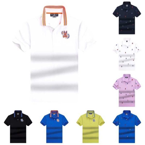 psycho bunny t shirt designer men's polos luxury brand street wear polo shirts loose cotton short sleeve 2023 summer fashion casual bre, White;black
psycho bunny t shirt designer men's polos luxury brand street wear polo shirts loose cotton short sleeve 2023 summer fashion casual bre, White;black