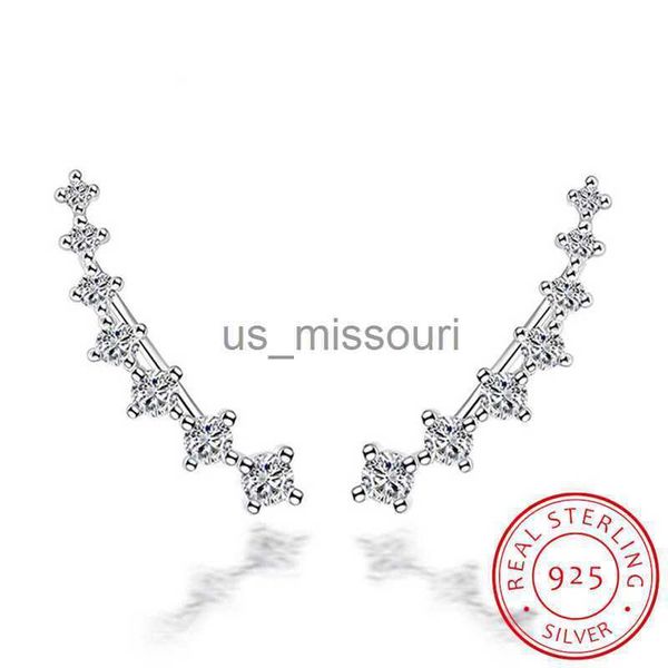 stud 925 sterling silver four claws seven stars zirconia clip earrings for women ear cuff boucle d'oreille femme se243 j230529 j230529, Golden;silver
stud 925 sterling silver four claws seven stars zirconia clip earrings for women ear cuff boucle d'oreille femme se243 j230529 j230529, Golden;silver