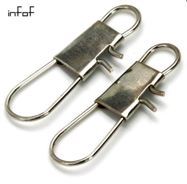 200pcs fishing interlock snap stainless steel sea freshwater bass fishing tackle carp fly ice hook lure connector5681227
200pcs fishing interlock snap stainless steel sea freshwater bass fishing tackle carp fly ice hook lure connector5681227