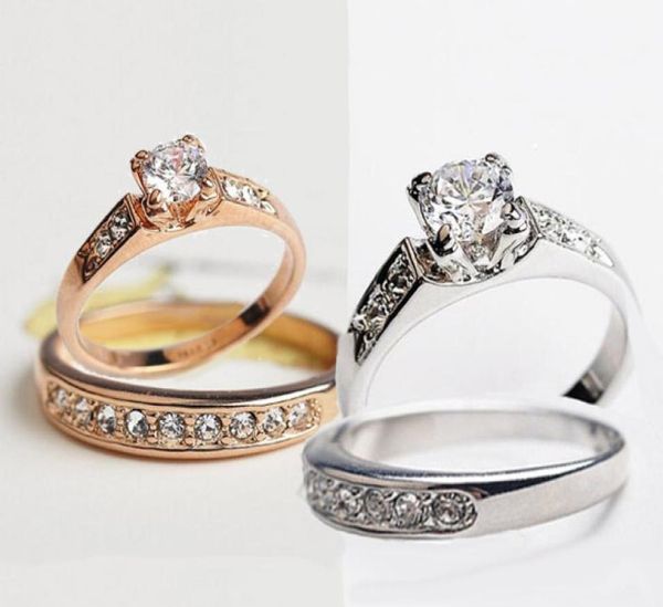 4pcs fashion wedding ring for ladies women 18k goldplated cz diamond rhinestone ring simulated diamond rings and crystal1255571, Silver
4pcs fashion wedding ring for ladies women 18k goldplated cz diamond rhinestone ring simulated diamond rings and crystal1255571, Silver