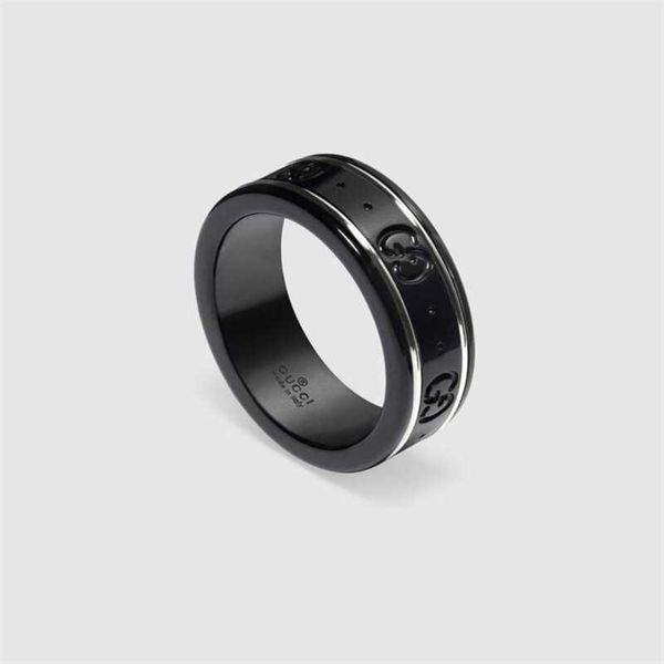 designer jewelry bracelet necklace ring xiao same antique black white ceramic ring couple's straight, Silver
designer jewelry bracelet necklace ring xiao same antique black white ceramic ring couple's straight, Silver