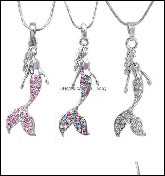 pendant necklaces crystal necklace rhinestone mermaid statement for women girl jewelry fashion sweater acces baby dhgxs5726451, Silver
pendant necklaces crystal necklace rhinestone mermaid statement for women girl jewelry fashion sweater acces baby dhgxs5726451, Silver