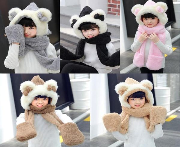 girls beanies cap set baby kids 3pcs cute ear bow scarf hat glove sets flannel children winter warm scarfs and shawl9263521, Red;brown
girls beanies cap set baby kids 3pcs cute ear bow scarf hat glove sets flannel children winter warm scarfs and shawl9263521, Red;brown