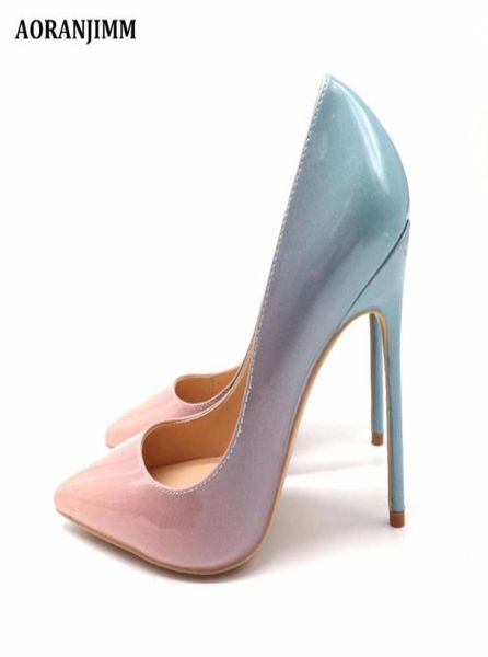 women lady 2018 elegant light blue to pink patent leather poined toes wedding heels stiletto high heels shoes pumps 120mm 12cm49831205534, Black
women lady 2018 elegant light blue to pink patent leather poined toes wedding heels stiletto high heels shoes pumps 120mm 12cm49831205534, Black