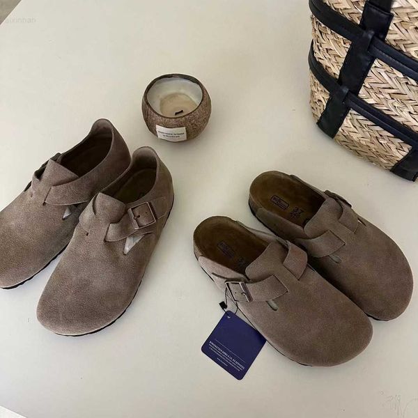 sangpo boken shoes for men and women wearing new genuine leather cork toe slippers all inclusive shoes casual lazy shoes spring and autumn, Black
sangpo boken shoes for men and women wearing new genuine leather cork toe slippers all inclusive shoes casual lazy shoes spring and autumn, Black