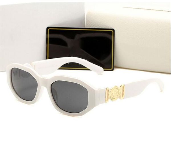 fashion designer sunglasses goggle beach sun glasses for man woman 6 color optional good quality, White;black
fashion designer sunglasses goggle beach sun glasses for man woman 6 color optional good quality, White;black
