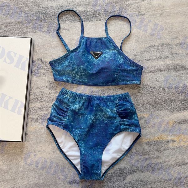 trendy blue bikini triangle emblem swimwear for women summer new high waist swimsuit suit, White;black
trendy blue bikini triangle emblem swimwear for women summer new high waist swimsuit suit, White;black