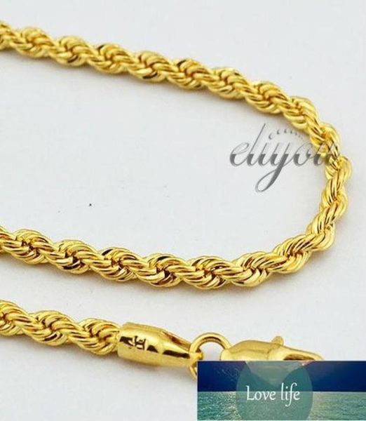 new fashion jewelry 4mm mens womens 18k yellow gold filled necklace rope ed chain gold jewellery djn86 factory expert d4403534, Silver
new fashion jewelry 4mm mens womens 18k yellow gold filled necklace rope ed chain gold jewellery djn86 factory expert d4403534, Silver