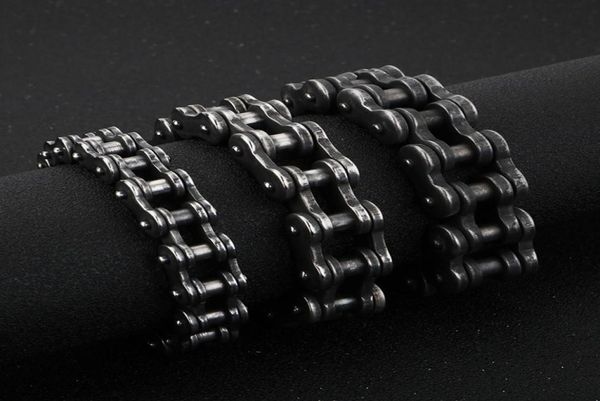 18mm 22mm large heavy men039s black biker motorcycle chain bracelet punk hiphop cool brush black 316l stainless steel bicycle b2707819, Golden;silver
18mm 22mm large heavy men039s black biker motorcycle chain bracelet punk hiphop cool brush black 316l stainless steel bicycle b2707819, Golden;silver