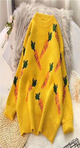 gym clothing oversized women cashmere sweater sreet carrot knitted pullovers long sleeve thick warm woman neck sw8219717, White;black
gym clothing oversized women cashmere sweater sreet carrot knitted pullovers long sleeve thick warm woman neck sw8219717, White;black