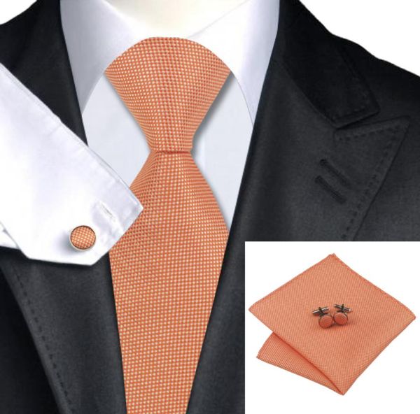 men039s orange silk necktie set cufflinks hanky plain classic formal wedding tie jaquard woven party fashion tie n09097328437, Black;blue
men039s orange silk necktie set cufflinks hanky plain classic formal wedding tie jaquard woven party fashion tie n09097328437, Black;blue