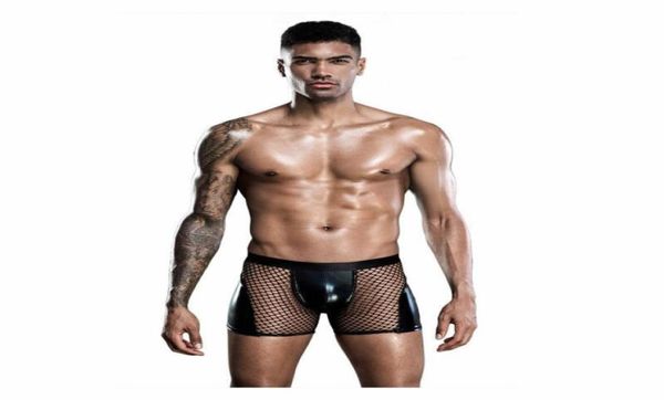men mesh shorts leather underwear brief boxer pvc lingerie seethrough club dance wear bodysuit costume8272360, Red;black
men mesh shorts leather underwear brief boxer pvc lingerie seethrough club dance wear bodysuit costume8272360, Red;black