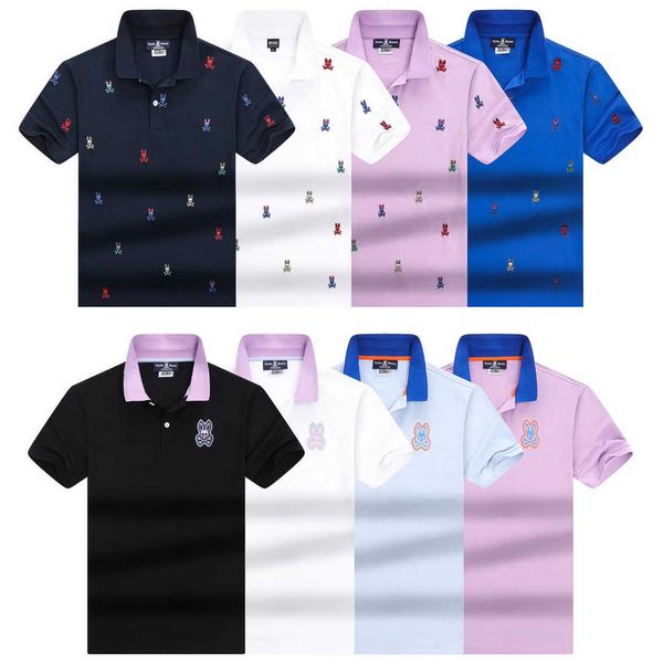 psycho bunny polo tshirts business stand collar summer fashion shirts men's luxury men clothing catoon skull rabbit loose casual breath, White;black
psycho bunny polo tshirts business stand collar summer fashion shirts men's luxury men clothing catoon skull rabbit loose casual breath, White;black