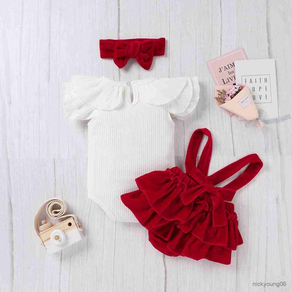 clothing sets infant baby girl clothes set cute ruffle short sleeve knitted romperandvelvet suspender layered skirtandheadband 0-24m, White
clothing sets infant baby girl clothes set cute ruffle short sleeve knitted romperandvelvet suspender layered skirtandheadband 0-24m, White