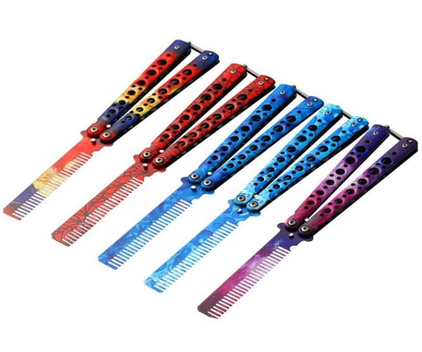 hair brushes 3d colorful butterfly comb without blade practice claw knife portable folding shake hand training3069033, Silver
hair brushes 3d colorful butterfly comb without blade practice claw knife portable folding shake hand training3069033, Silver