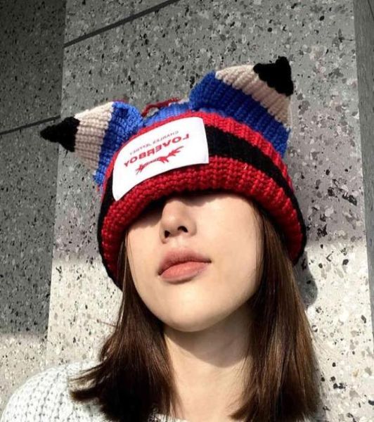 yang chaochao039s same loverboy new red and blue striped pig cat ear wool warm knit cold hat52423983572525, Silver
yang chaochao039s same loverboy new red and blue striped pig cat ear wool warm knit cold hat52423983572525, Silver