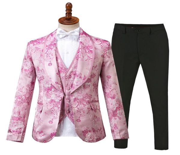 gwenhwyfar new fashion men wedding groom tuxedos suit pink floral printed man suits costume homme blazervesttrousers4388322, Black;gray
gwenhwyfar new fashion men wedding groom tuxedos suit pink floral printed man suits costume homme blazervesttrousers4388322, Black;gray
