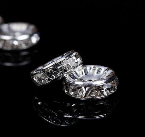 300pcslot silver crystal rhinestone rondelle spacer beads diy 6mm 8mm charms for jewelry making2144182, Black
300pcslot silver crystal rhinestone rondelle spacer beads diy 6mm 8mm charms for jewelry making2144182, Black