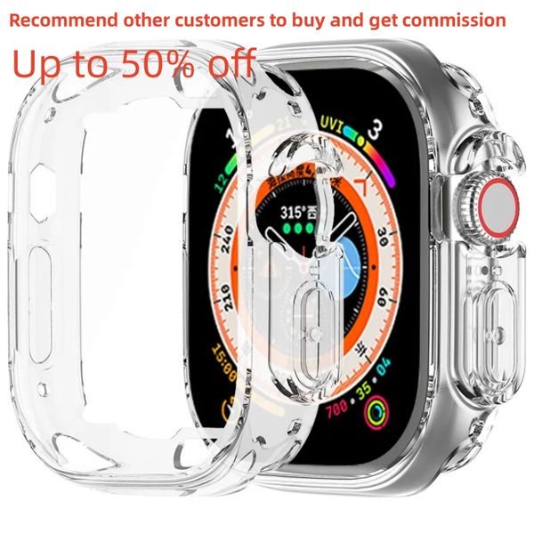for apple watch smart watches series 8 ultra 49mm 1.99 inch screen mixed color silicagel fashion multifunction watch case
for apple watch smart watches series 8 ultra 49mm 1.99 inch screen mixed color silicagel fashion multifunction watch case