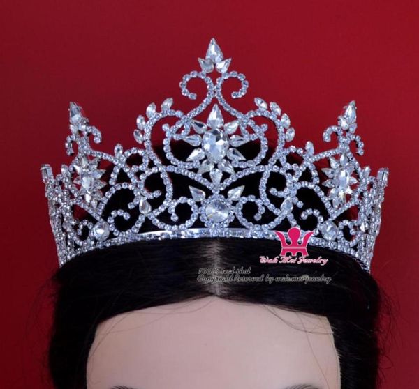 bridal tiara crown wedding rhinestone jewelry miss beauty pageant winner queen princess tiara party prom night clup show hairddres2045775, White;golden
bridal tiara crown wedding rhinestone jewelry miss beauty pageant winner queen princess tiara party prom night clup show hairddres2045775, White;golden