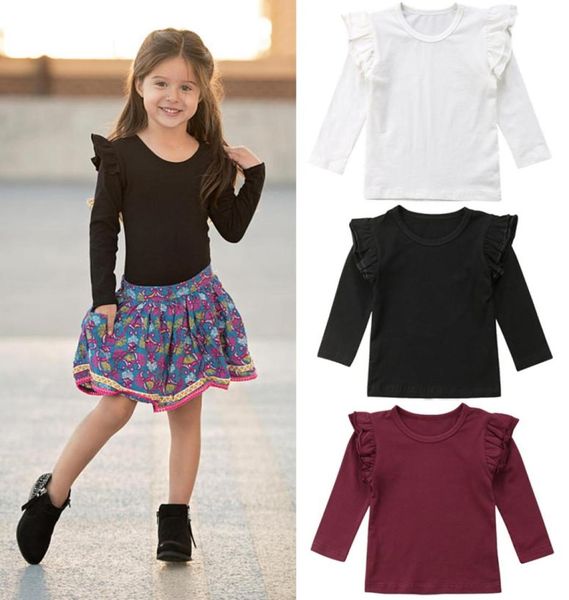 kids baby girls long sleeve soild blouses shirts ruffles sleeves red black white classic casual clothes brief preppy kids clo5534147, White;black
kids baby girls long sleeve soild blouses shirts ruffles sleeves red black white classic casual clothes brief preppy kids clo5534147, White;black
