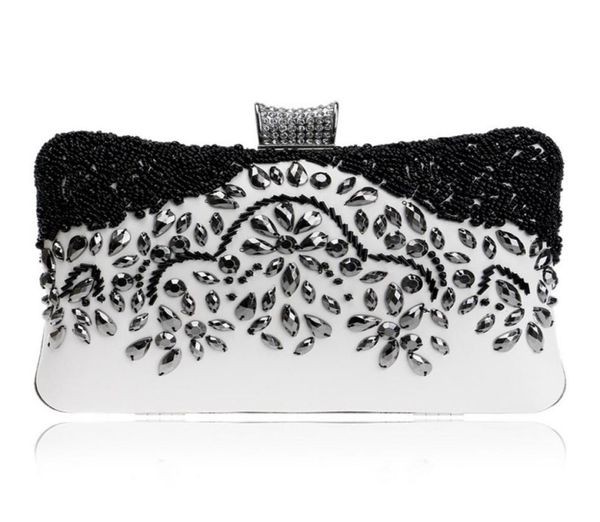 fashion pu lady beaded handmade evening bags black white color chain day clutches handbags for wedding evening bag6870747
fashion pu lady beaded handmade evening bags black white color chain day clutches handbags for wedding evening bag6870747