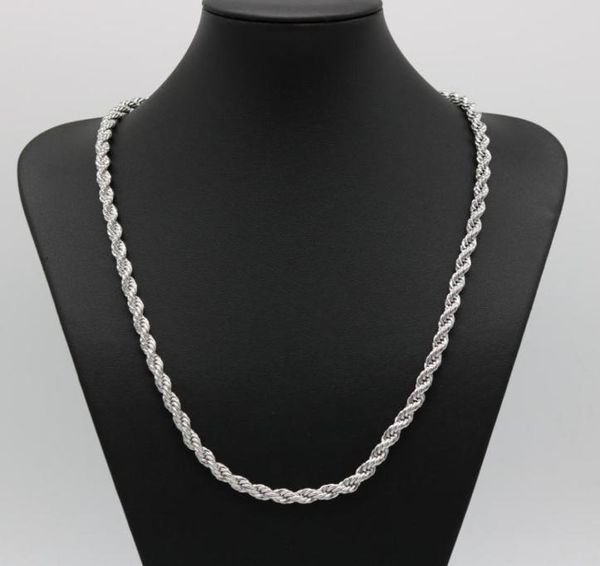 24 inches classic rope chain thick solid 18k white gold filled womens mens necklace ed knot chain 6mm wide3101922, Silver
24 inches classic rope chain thick solid 18k white gold filled womens mens necklace ed knot chain 6mm wide3101922, Silver