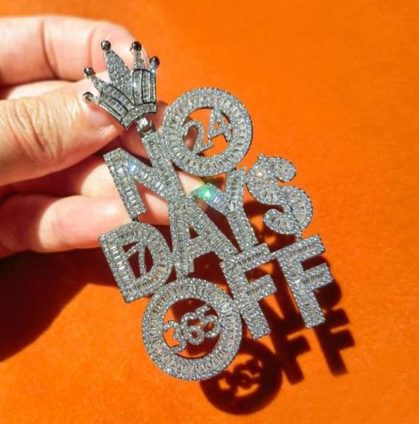 pendant necklaces crown letters necklace no days off cz stone men039s women fashion hip hop jewelry giftspendant7730612, Silver
pendant necklaces crown letters necklace no days off cz stone men039s women fashion hip hop jewelry giftspendant7730612, Silver