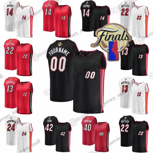 2023 finals patch basketball jersey butler martin adebayo lowry robinson herro vincent strus yurtseven jovic haslem cain highsmith love olad, Black;red
2023 finals patch basketball jersey butler martin adebayo lowry robinson herro vincent strus yurtseven jovic haslem cain highsmith love olad, Black;red