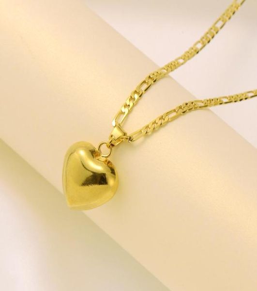 22k fine gold finish glaze heart pendant italian figaro link chain necklace smooth womens9059961, Silver
22k fine gold finish glaze heart pendant italian figaro link chain necklace smooth womens9059961, Silver