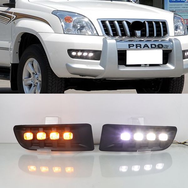 1 pair drl for toyota prado 120 land cruiser lc120 fj120 2003 2004 2005 2006 2007 2008 2009 led daytime running light turn signal
1 pair drl for toyota prado 120 land cruiser lc120 fj120 2003 2004 2005 2006 2007 2008 2009 led daytime running light turn signal