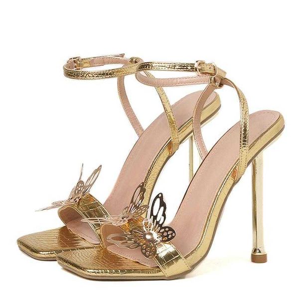nxy sandals 2023 golden butterfly-knot high heels women stripper buckle strap square toe party prom pump shoes 230511, Black
nxy sandals 2023 golden butterfly-knot high heels women stripper buckle strap square toe party prom pump shoes 230511, Black